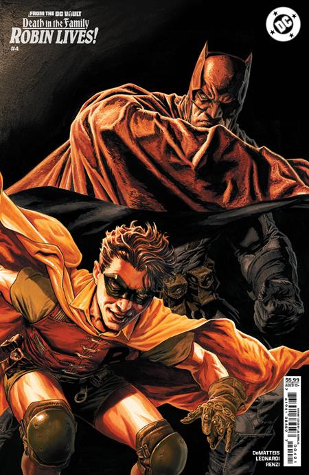 FROM THE DC VAULT DEATH IN THE FAMILY ROBIN LIVES #4 (OF 4) CVR B LEE BERMEJO CARD STOCK VAR - Release Date: 10/23/24
