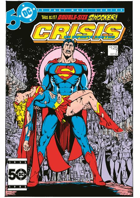 CRISIS ON INFINITE EARTHS #7 FACSIMILE EDITION CVR A GEORGE PEREZ - Release Date: 10/16/24