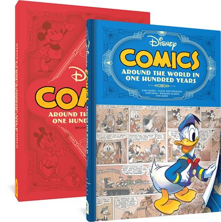 DISNEY COMICS HC AROUND THE WORLD IN ONE HUNDRED YEARS DELUXE EDITION - Release Date: 11/13/24