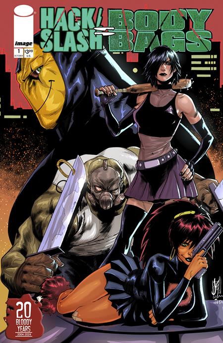 HACK SLASH BODY BAGS #1 (OF 4) CVR A STEFANO CASELLI (MR) - Release Date: 10/23/24