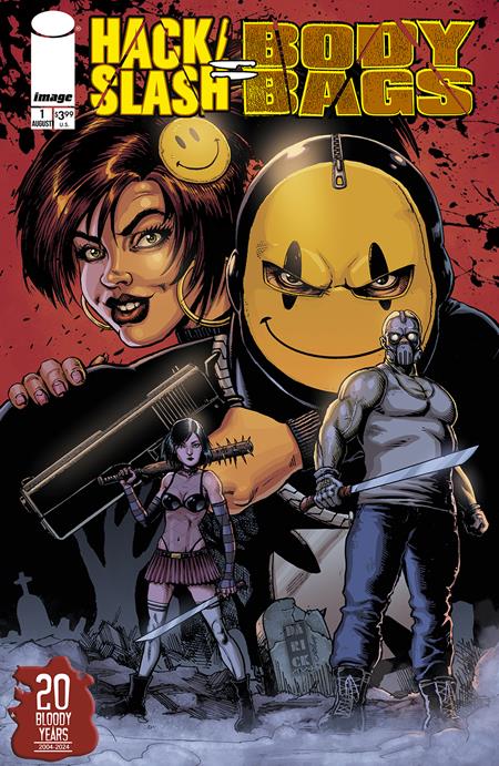HACK SLASH BODY BAGS #1 (OF 4) CVR B DARICK ROBERTSON VAR (MR) - Release Date: 10/23/24