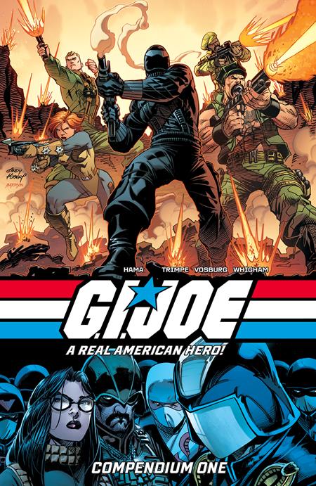 GI JOE A REAL AMERICAN HERO COMPENDIUM TP BOOK 01 BOOK MARKET ANDY KUBERT & BRAD ANDERSON CVR - Release Date: 10/9/24