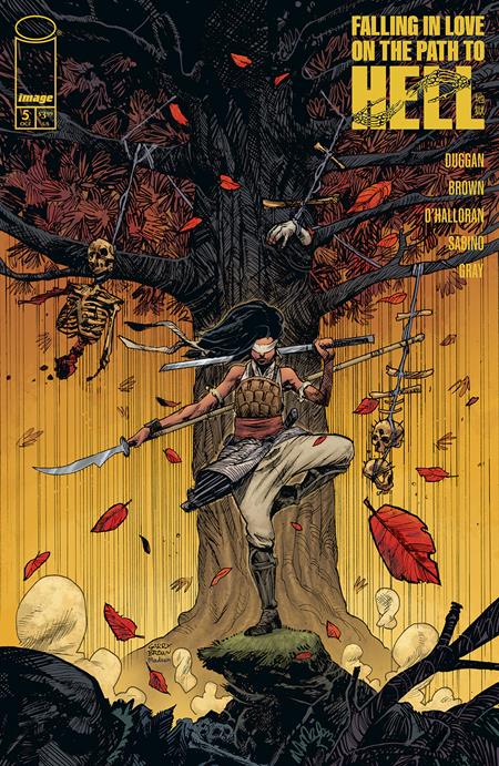 FALLING IN LOVE ON THE PATH TO HELL #5 CVR A GARRY BROWN (MR) - Release Date: 10/16/24