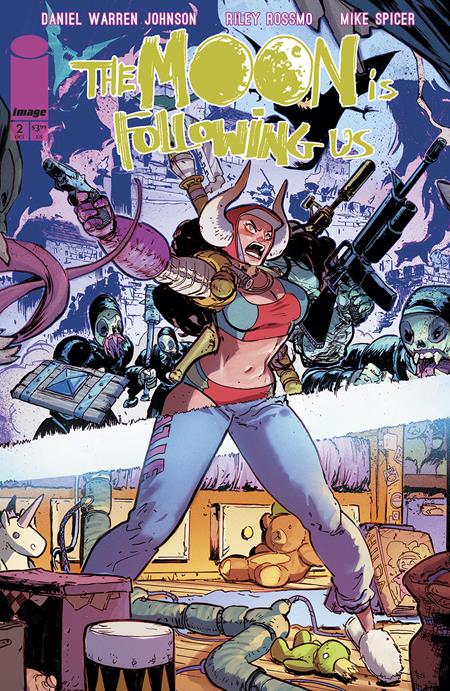 THE MOON IS FOLLOWING US #2 (OF 10) CVR A RILEY ROSSMO & MIKE SPICER - Release Date: 10/23/24