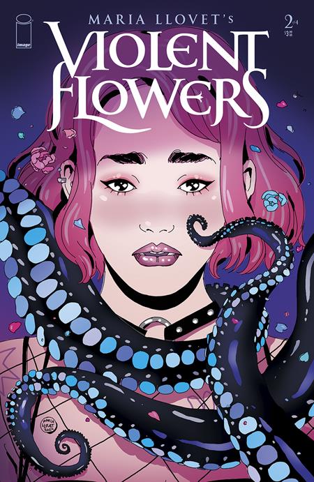 VIOLENT FLOWERS #2 (OF 4) CVR B MARIA LLOVET TENTACLE VAR (MR) - Release Date: 10/30/24