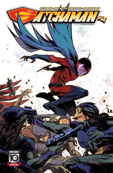 GATCHAMAN #4 CVR B SANFORD GREENE CONNECTING COVER VAR - Release Date: 10/23/24