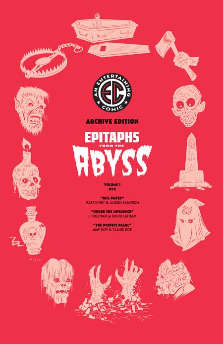 1:50 EC EPITAPHS FROM THE ABYSS #4 (OF 12) CVR E INC 1:50 RIAN HUGHES EC ARCHIVE EDITION VAR - Release Date: 10/16/24