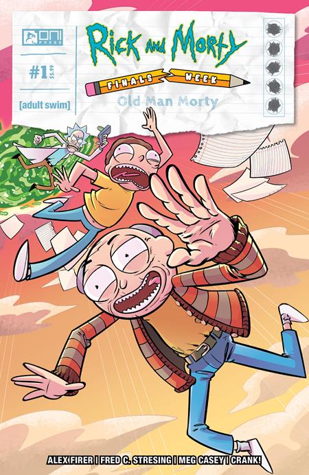 RICK AND MORTY FINALS WEEK OLD MAN MORTY #1 (ONE SHOT) CVR A FRED C STRESING (MR) - Release Date: 10/30/24
