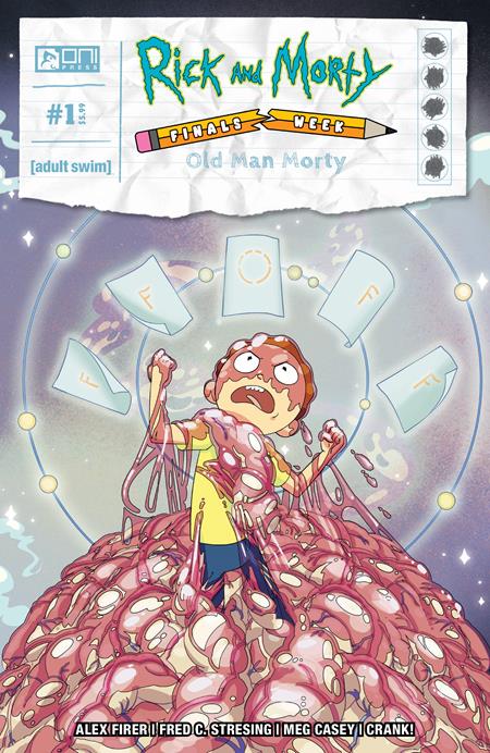 RICK AND MORTY FINALS WEEK OLD MAN MORTY #1 (ONE SHOT) CVR B JULIETA COLAS VAR (MR) - Release Date: 10/30/24