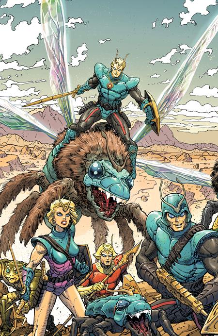 1:10 SECTAURS #1 (OF 3) CVR D INC 1:10 DUSTIN WEAVER FULL ART VAR - Release Date: 10/23/24