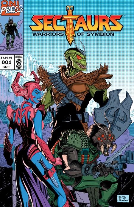 1:50 SECTAURS #1 (OF 3) CVR F INC 1:50 AJIT JOTHIKUMAR HOMAGE ANDREW DALHOUSE VAR - Release Date: 10/23/24