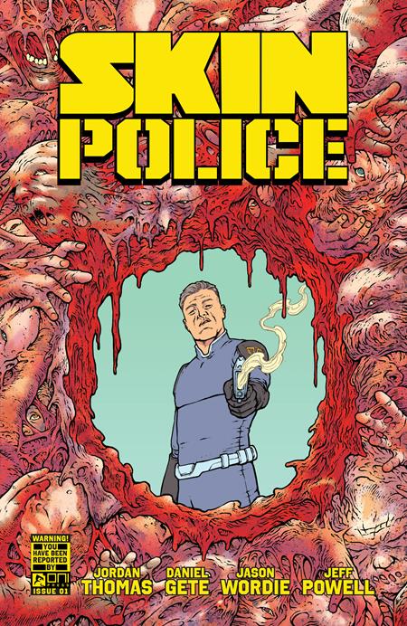 SKIN POLICE #1 (OF 4) CVR A DANIEL GETE JASON WORDIE (MR) - Release Date: 10/2/24