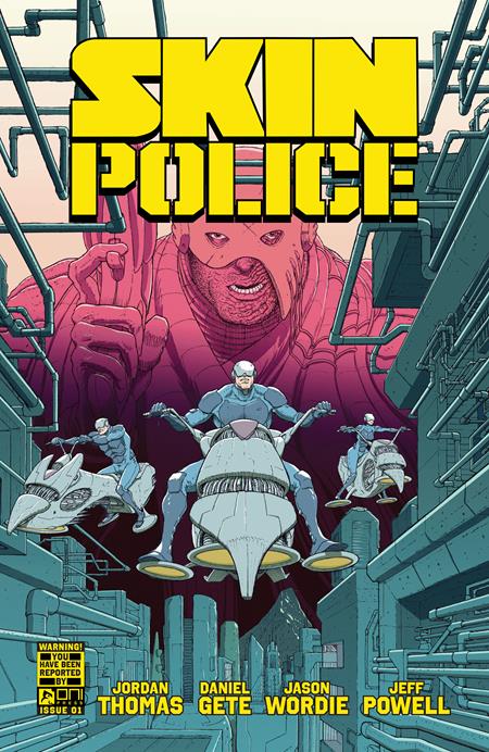 SKIN POLICE #1 (OF 4) CVR B NICK PITARRA VAR (MR) - Release Date: 10/2/24