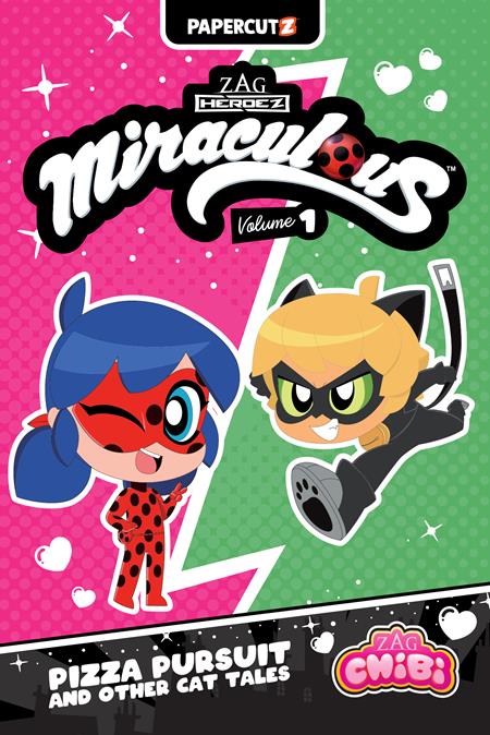 MIRACULOUS LADYBUG CHIBI TP VOL 1 PIZZA PURSUIT & OTHER CAT TALES - Release Date: 10/30/24
