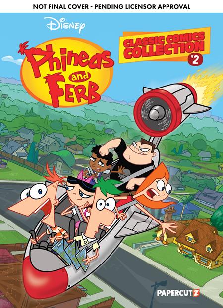 PHINEAS AND FERB CLASSIC COMICS COLLECTION HC VOL 2 - Release Date: 11/13/24