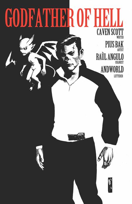 1:15 GODFATHER OF HELL #1 (OF 4) CVR E INC 1:15 CHRIS SHEHAN MOVIE POSTER HOMAGE VAR - Release Date: 10/16/2024