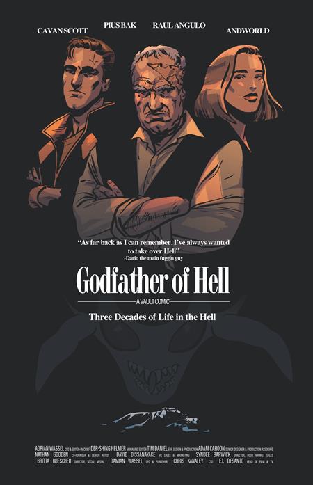 1:50 GODFATHER OF HELL #1 (OF 4) CVR G INC 1:50 JACOB PHILLIPS MOVIE POSTER HOMAGE VAR - Release Date: 10/2/24