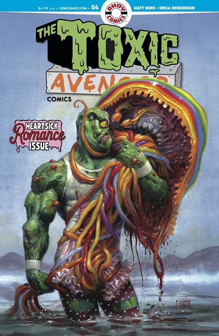 TOXIC AVENGER COMICS #4 CVR A FRED HARPER (MR) - 10/22/25 - ISBN: 85647000837000911