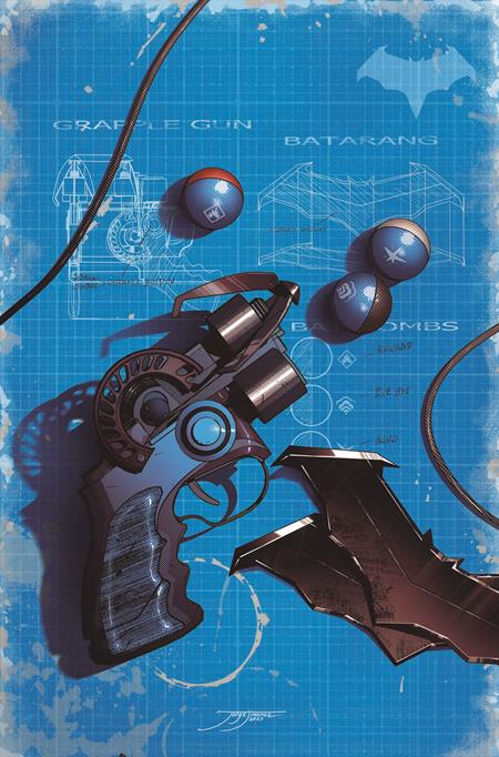 BATMAN #2 CVR F JORGE JIMENEZ BAT-GADGET CARD STOCK VAR - 10/1/25 - ISBN: 76194139163200291