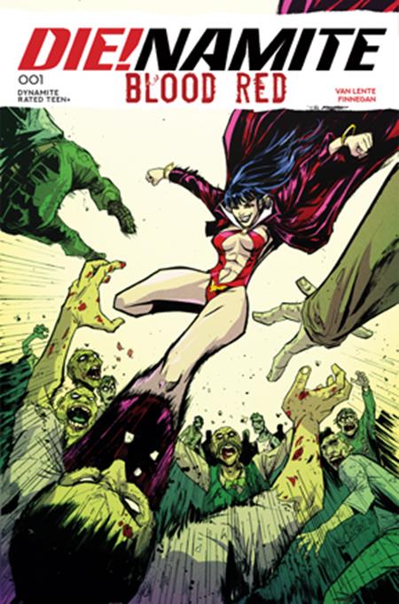 DIE!NAMITE BLOOD RED #1 CVR C DAVID COUSENS VAR - 10/8/25 - ISBN: 72513035985801031