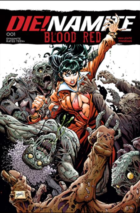 DIE!NAMITE BLOOD RED #1 CVR D WILL ROBSON VAR - 10/8/25 - ISBN: 72513035985801041