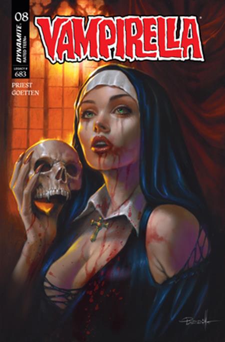 VAMPIRELLA #8 CVR A LUCIO PARRILLO - 10/22/25 - ISBN: 72513035358008011