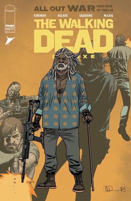 WALKING DEAD DELUXE #123 CVR B CHARLIE ADLARD & DAVE MCCAIG VAR (MR) - 10/15/25 - ISBN: 70985303037912321