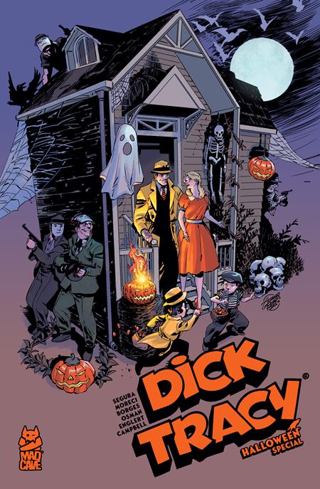 DICK TRACY HALLOWEEN SPECIAL (ONE SHOT) #1 CVR A GERALDO BORGES - 10/29/25 - ISBN: 60196140506601011
