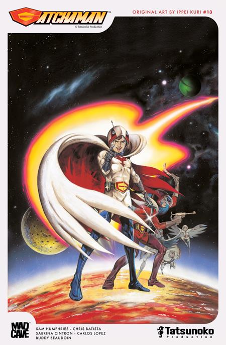 GATCHAMAN #13 CVR B IPPEI KURI CLASSIC TATSUNOKO ART VAR - 10/15/25 - ISBN: 60194704601601321