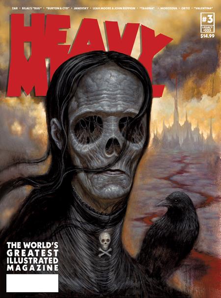 HEAVY METAL MAGAZINE #3 CVR B CHET ZAR VAR (MR) - 10/8/25 - ISBN: 85007130300100321