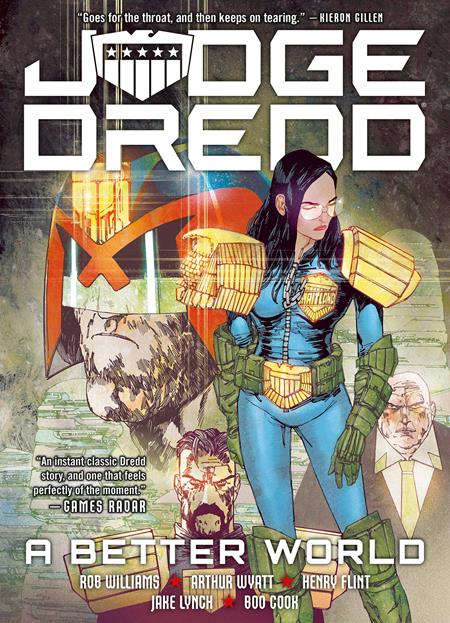 JUDGE DREDD TP A BETTER WORLD Previously Solicited Through Diamond - 10/15/25 - ISBN: 978183786421852499
