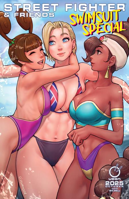 2025 STREET FIGHTER & FRIENDS SWIMSUIT SPECIAL #1 (ONE SHOT) CVR B QUASIMODOX VAR - 10/1/25 - Release Date: 10/1/25