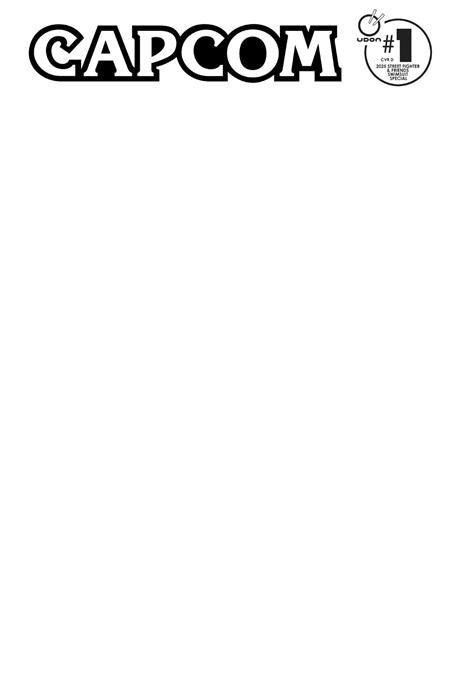 2025 STREET FIGHTER & FRIENDS SWIMSUIT SPECIAL #1 (ONE SHOT) CVR D BLANK SKETCH VAR - 10/1/25 - Release Date: 10/1/25