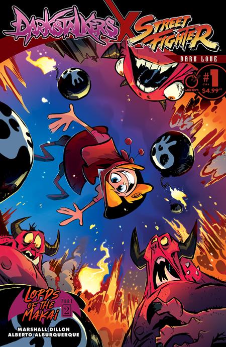 DARKSTALKERS X STREET FIGHTER DARK LOVE #1 (ONE SHOT) CVR B BRETT BEAN VAR - 10/8/25 - Release Date: 10/8/25