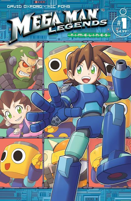 MEGA MAN LEGENDS TIMELINES #1 (ONE SHOT) CVR A MIC FONG - 10/22/25 - Release Date: 10/22/25