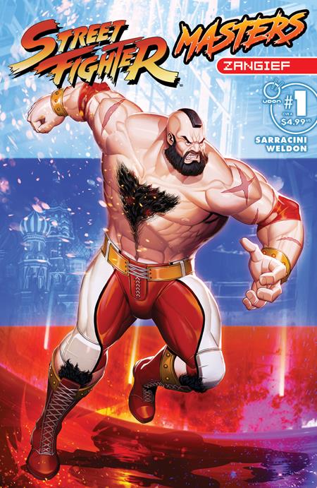 STREET FIGHTER MASTERS ZANGIEF #1 (ONE SHOT) CVR A GENZOMAN - 10/29/25 - Release Date: 10/29/25