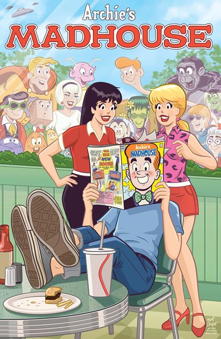 ARCHIES MADHOUSE #1 FACSIMILE EDITION CVR E MATT TALBOT MAD MAGAZINE FOIL VAR ISBN: 76281624515900151 - FOC DATE: 9/20/26 - Release Date: 10/14/26