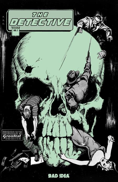 DETECTIVE #1 (OF 2) CVR F GUS RICCA OLD MASTERS GLOW IN THE DARK VAR ISBN: 85001727755701061 - FOC DATE: 9/20/26 - Release Date: 10/21/26
