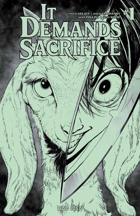 IT DEMANDS SACRIFICE #1 (OF 4) CVR J ADAM POLLINA GLOW IN THE DARK VAR ISBN: 85001727754001101 - FOC DATE: 9/6/26 - Release Date: 10/7/26