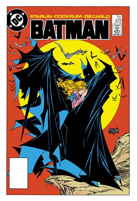 BATMAN #423 FACSIMILE EDITION CVR A TODD MCFARLANE ISBN: 76194139488600111 - FOC DATE: 9/13/26 - Release Date: 10/7/26