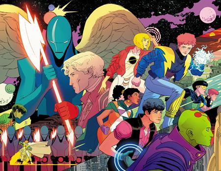 LEGION OF SUPER-HEROES #1 Second Printing Cvr A Hayden Sherman Wraparound ISBN: 76194139822800112 - FOC DATE: 10/11/26 - Release Date: 11/4/26
