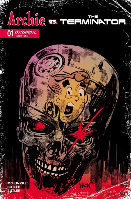ARCHIE VS THE TERMINATOR #1 CVR C ROBERT HACK VAR ISBN: 72513036769301031 - FOC DATE: 9/13/26 - Release Date: 10/7/26