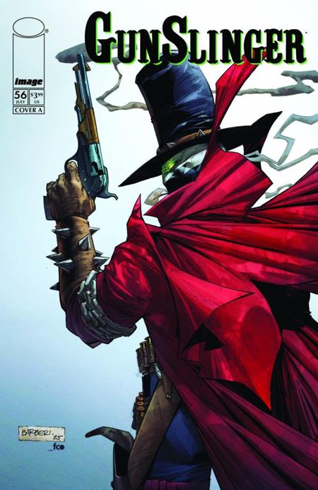 DF GUNSLINGER SPAWN #56 SIGNED BY ERICA SCHULTZ ISBN: 725130368850 - FOC DATE: 9/6/26 - Release Date: 10/28/26