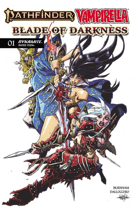 PATHFINDER VAMPIRELLA BLADE OF DARKNESS #1 CVR B ANDREW HUERTA VAR ISBN: 72513036738901021 - FOC DATE: 10/4/26 - Release Date: 10/28/26