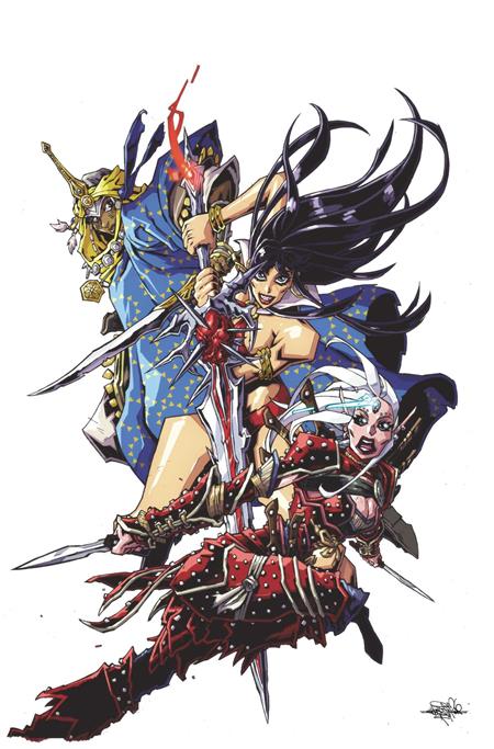 PATHFINDER VAMPIRELLA BLADE OF DARKNESS #1 CVR F ANDREW HUERTA LTD VIRGIN VAR ISBN: 72513036738901061 - FOC DATE: 10/4/26 - Release Date: 11/4/26