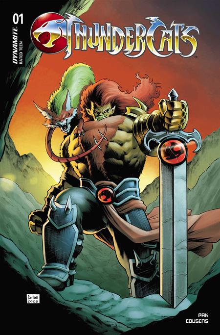 THUNDERCATS (2026) #1 CVR C DANIELE CELLINI VAR ISBN: 72513036767901031 - FOC DATE: 9/13/26 - Release Date: 10/7/26