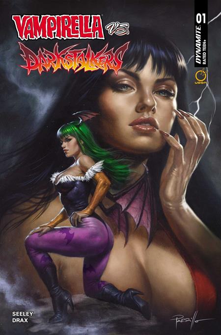 VAMPIRELLA VS DARKSTALKERS SPECIAL #1 (ONE SHOT) CVR B LUCIO PARRILLO VAR ISBN: 72513036807201021 - FOC DATE: 9/13/26 - Release Date: 10/7/26