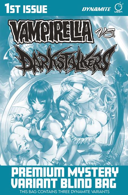 VAMPIRELLA VS DARKSTALKERS SPECIAL #1 (ONE SHOT) CVR I PREMIUM MYSTERY BLIND BAG VAR ISBN: 72513036807201091 - FOC DATE: 9/13/26 - Release Date: 10/7/26