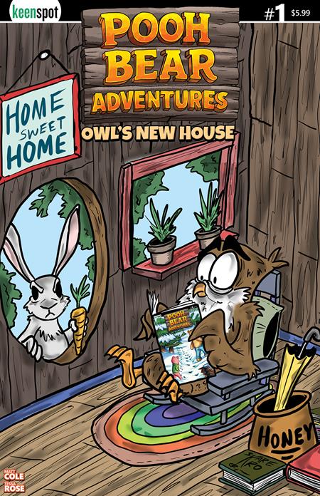 POOH BEAR ADVENTURES OWLS NEW HOUSE #1 (ONE SHOT) CVR C JEREMY SKARE-KRO O RYAN VAR ISBN: 60283502351500131 - FOC DATE: 9/6/26 - Release Date: 10/28/26