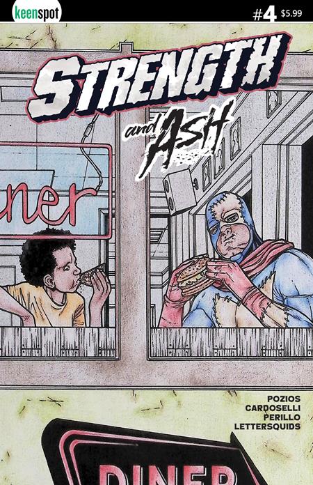 STRENGTH & ASH #4 CVR C ALEX SANCHEZ FRANCESCA PERILLO DINER VAR ISBN: 60283502332400431 - FOC DATE: 9/13/26 - Release Date: 10/21/26